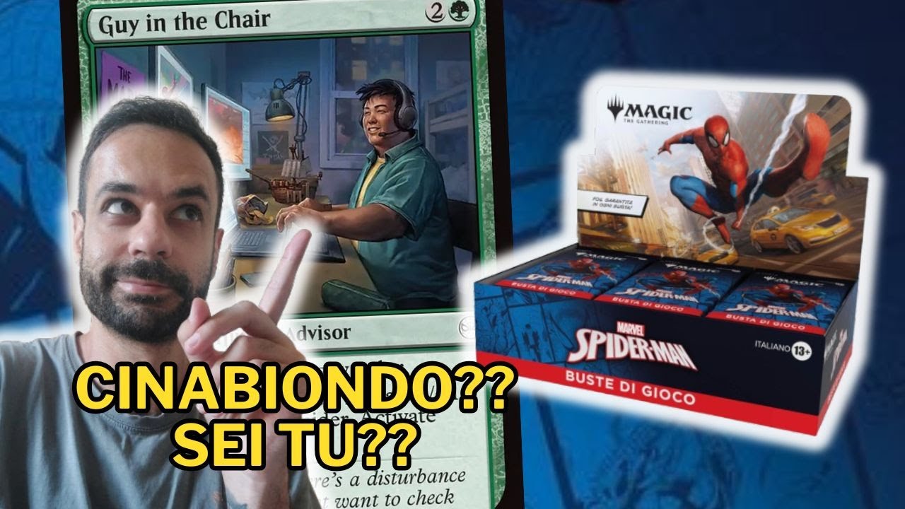 MTG SPIDER MAN UNBOXING [MTG ITALIA]