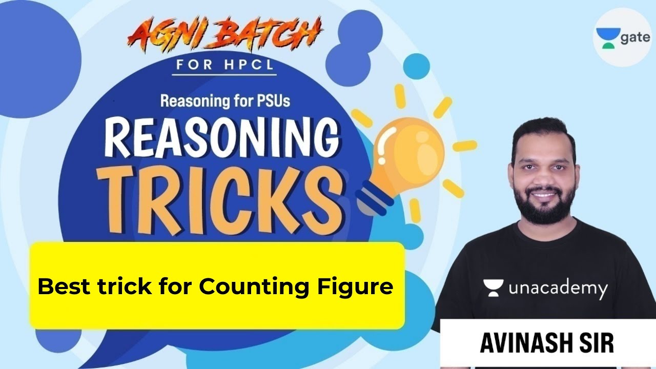 Best trick for Counting Figure | Reasoning for #PSUs & #HPCL | Agni Batch | Avinash Sir