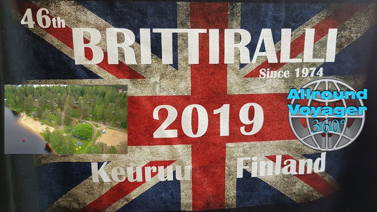Brittiralli 2019 - British Motorcycles Rally in Nyyssänniemi, Finland