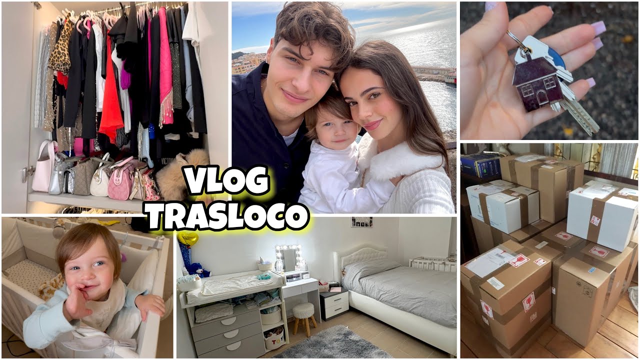 VLOG TRASLOCO Organizziamo la nuova camera 