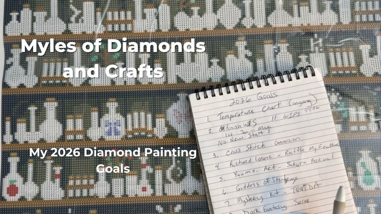 My 2026 Diamond Painting Goals