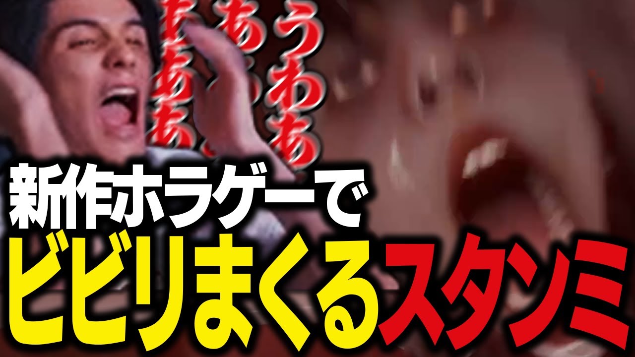 配信停止されていたチラズアートの最新作でビビリ続けるスタンミじゃぱん【地獄銭湯RE】