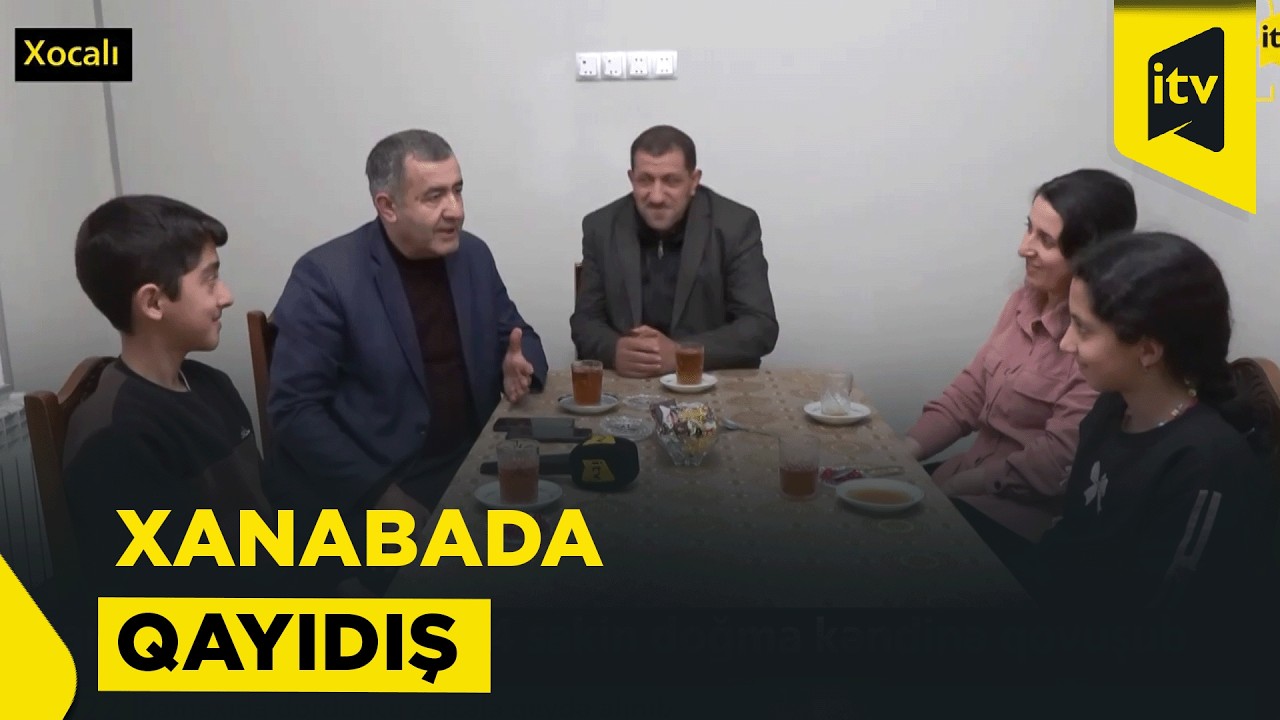 Xanabada qayıdış: 154 sakin doğma kəndinə qovuşdu