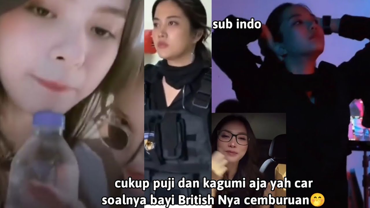 (Freenbecky)cukup puji dan kagumi aja yah p'car, soalnya bayi British nya cemburuan []sub indo