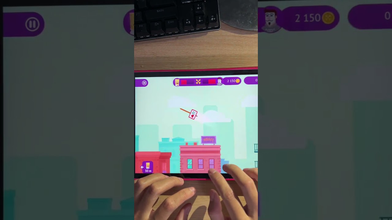 play game Ultimate Bowmasters with Ipad 🌟🌟🌟 #ultimatebowmasters #walkthrough
