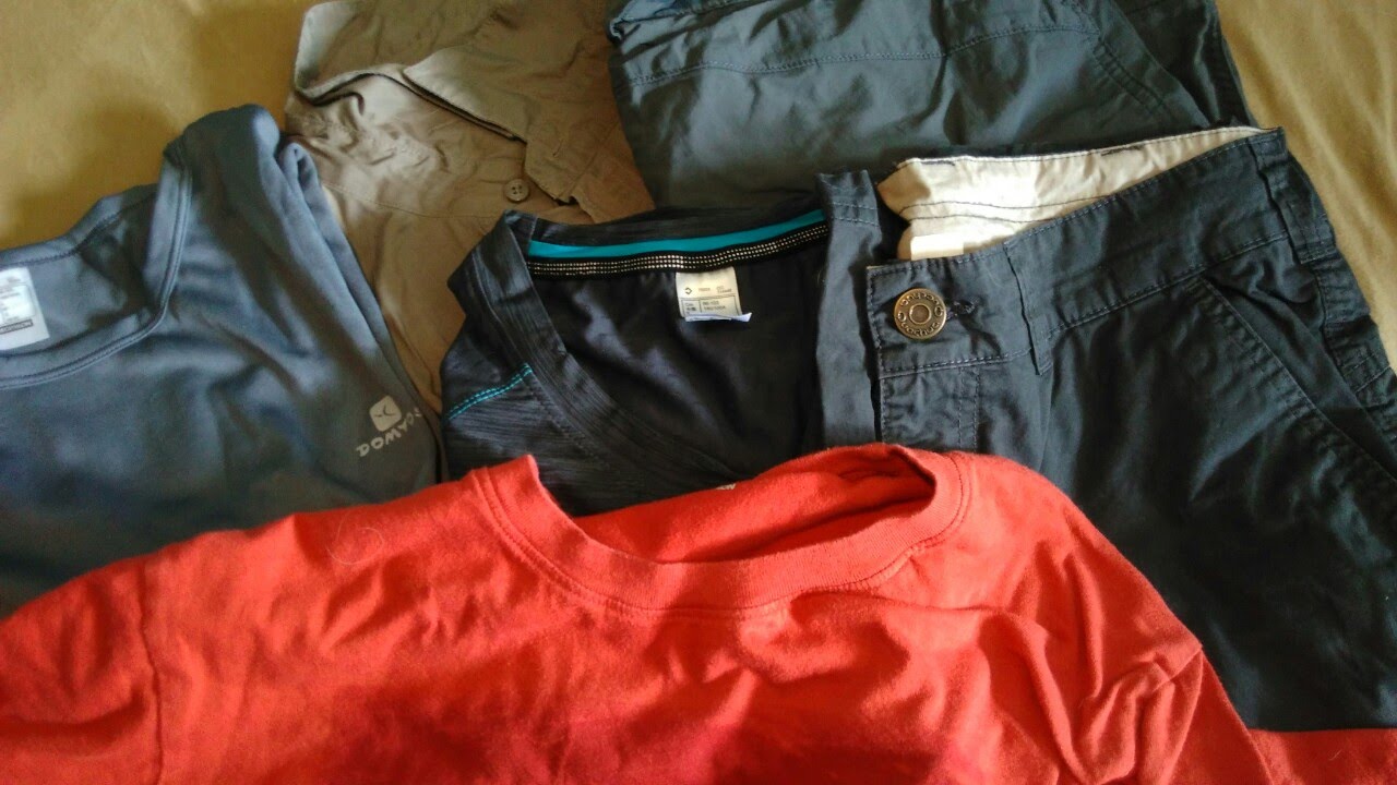 Travel clothes - Fabrics and fast drying