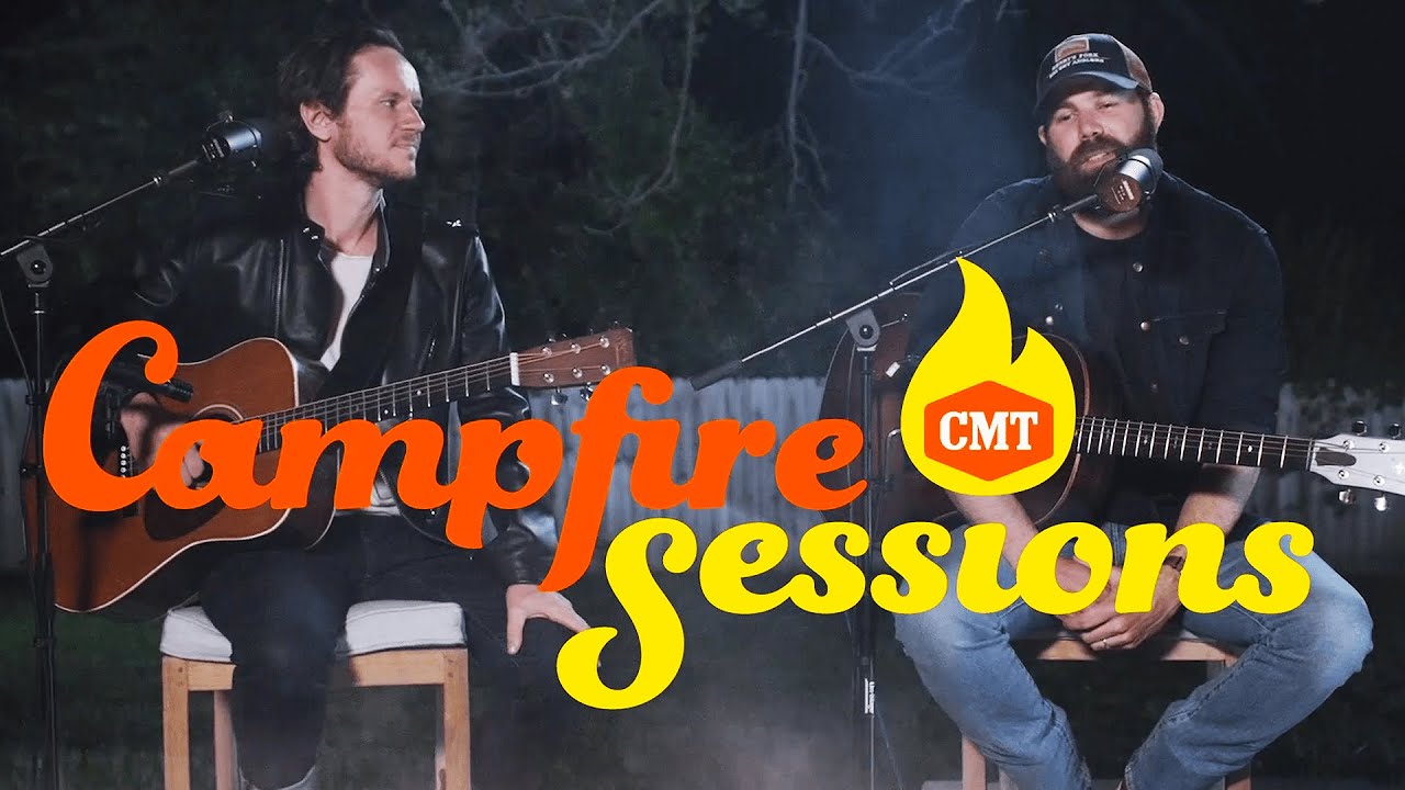 Jordan Davis Plays Fireside “Slow Dance In A Parking Lot” & “Almost Maybes” 🔥 CMT Campfire Sessions