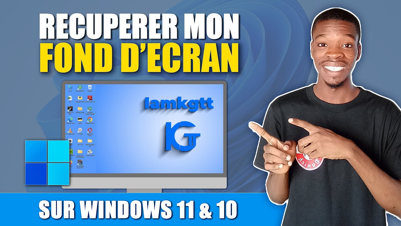 Comment Retrouver et R&eacute;cup&eacute;rer l'Image de mon Fond d'Ecran Bureau | Windows 11&10 || WINDOWS TIPS