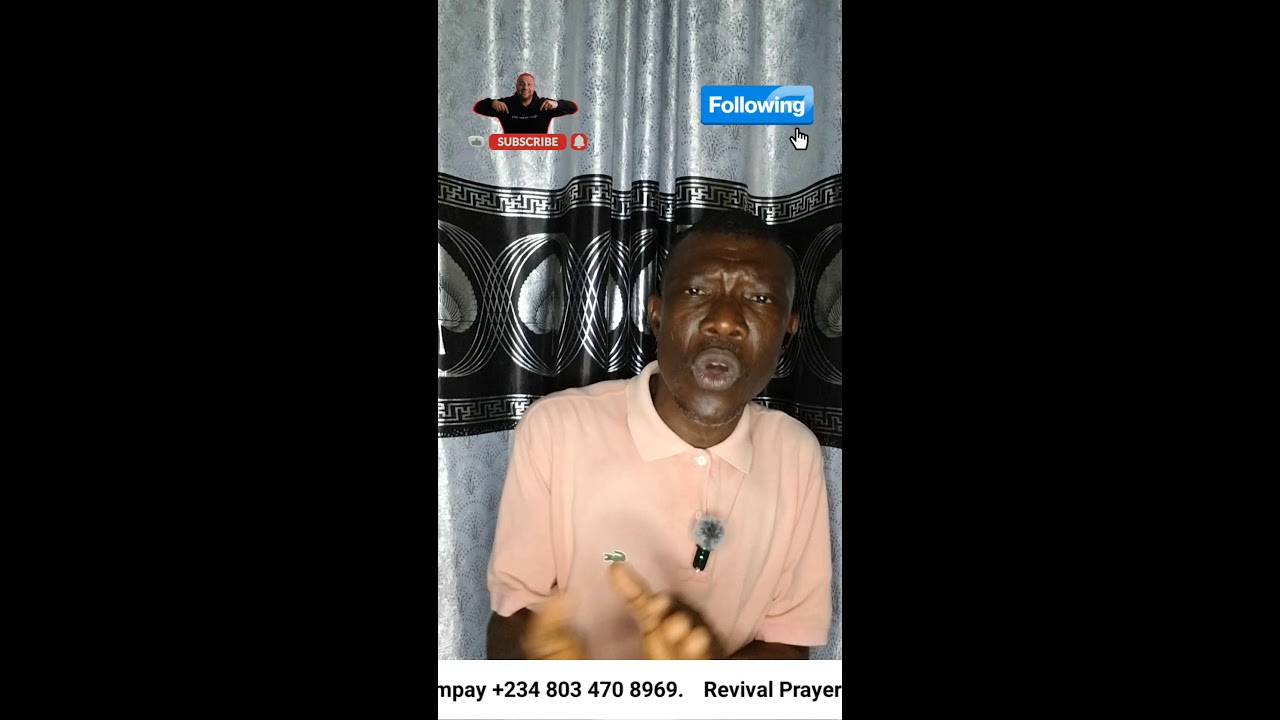 Revival Prayers With Pastor Ephraim  Live   +234 803 470 8969