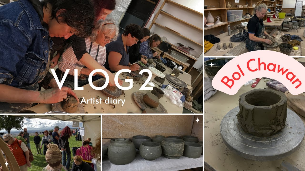 Poterie bol Chawan et l'art de tourner lentement (vlog 2 Saison 5)