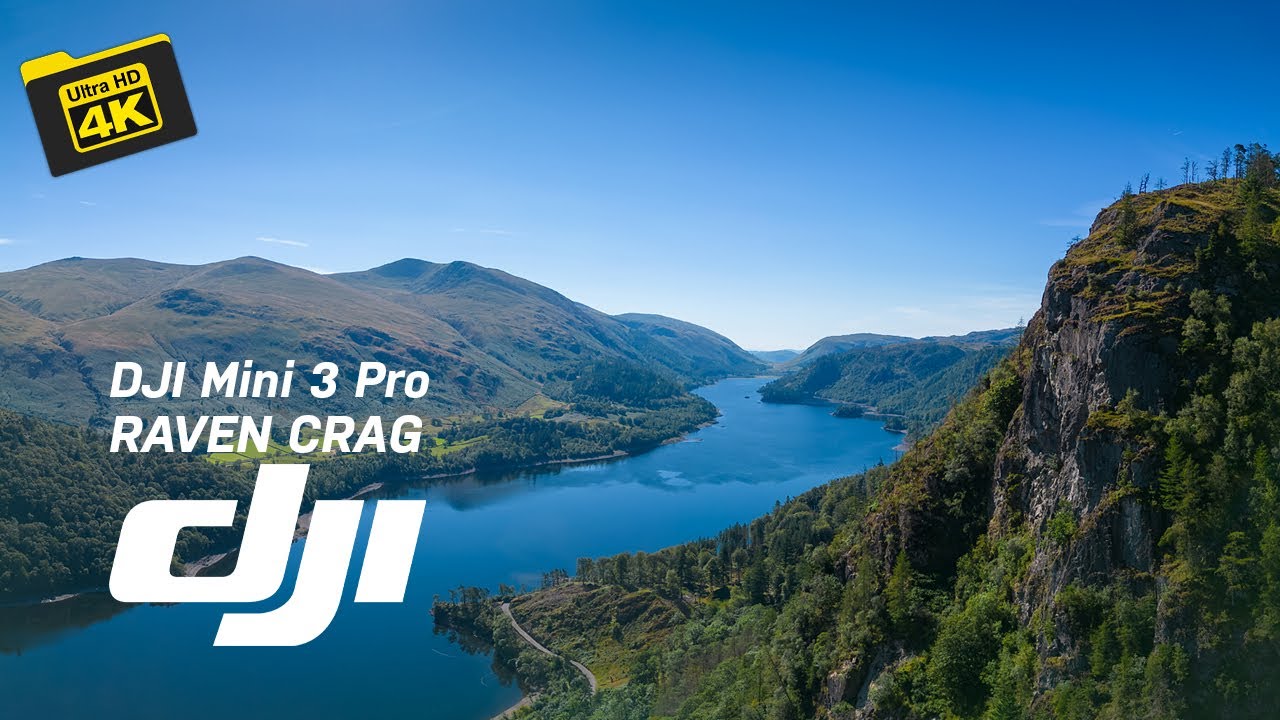RAVEN CRAG - THIRLMERE 4K DJI Mavic 3 Pro Drone in the LAKE DISTRICT