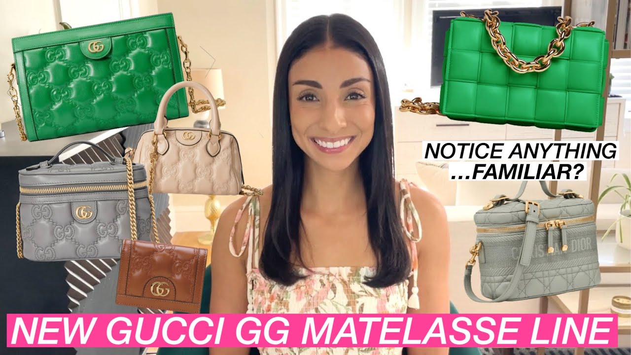 ДАВАЙТЕ РАССМОТРИМ НОВУЮ КОЛЛЕКЦИЮ СУМОК GG MATELASSE ОТ GUCCI! ВДОХНОВЛЕНО BOTTEGA VENETA И DIOR?