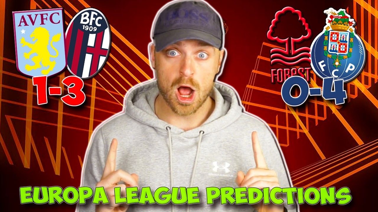 EUROPA LEAGUE QUARTER FINAL [SECOND LEG] PREDICITONS & TIPS | SHOCK PREMIER LEAGUE EXIT INBOUND...
