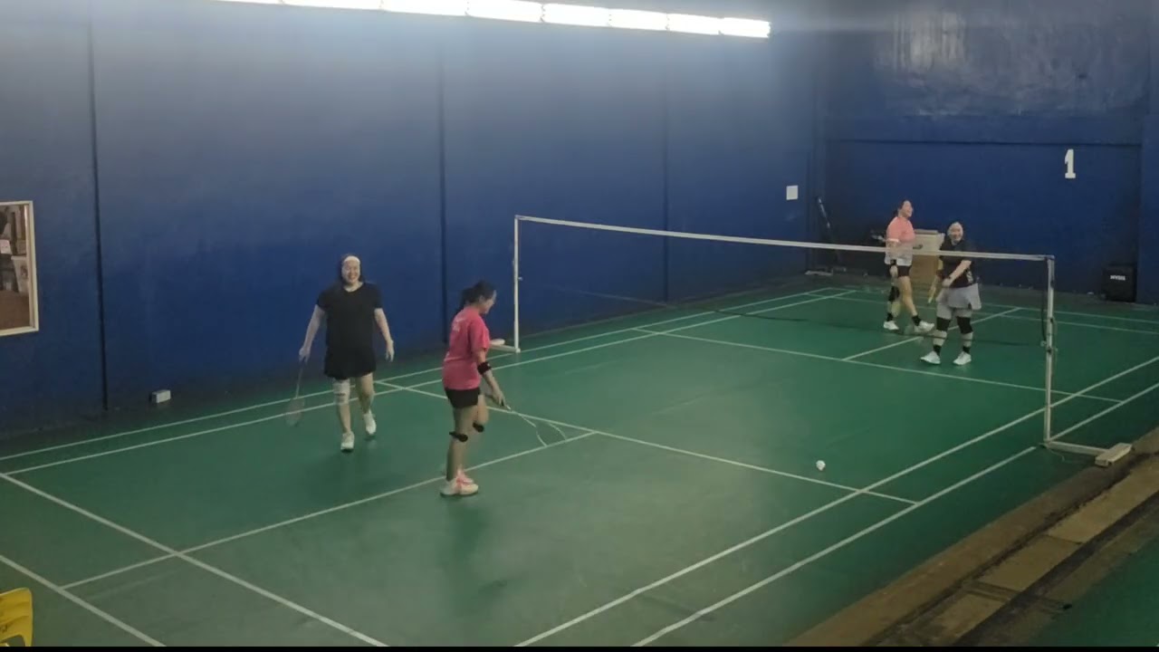 Ria & Sheila Vs Anna & Rica (Racket Squad)