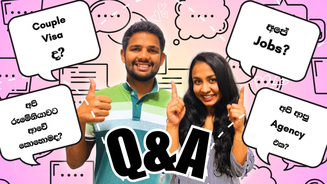 අපි රුමේනියාවට ආවේ couple visa වලටද?  Q & A | How we came to Romania | Sl to Romania |  @maduandmadu1