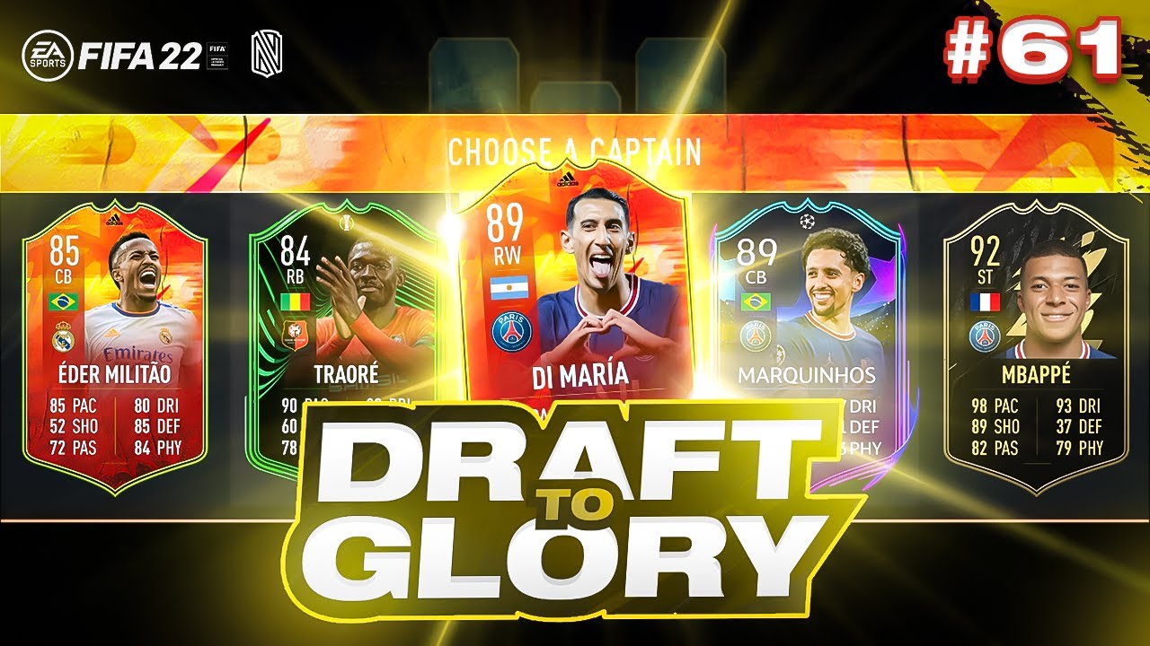 THIS ATTACK IS INSANE!! - DRAFT TO GLORY EPISODE 61!! - #FIFA22  ULTIMATE TEAM DRAFT #61