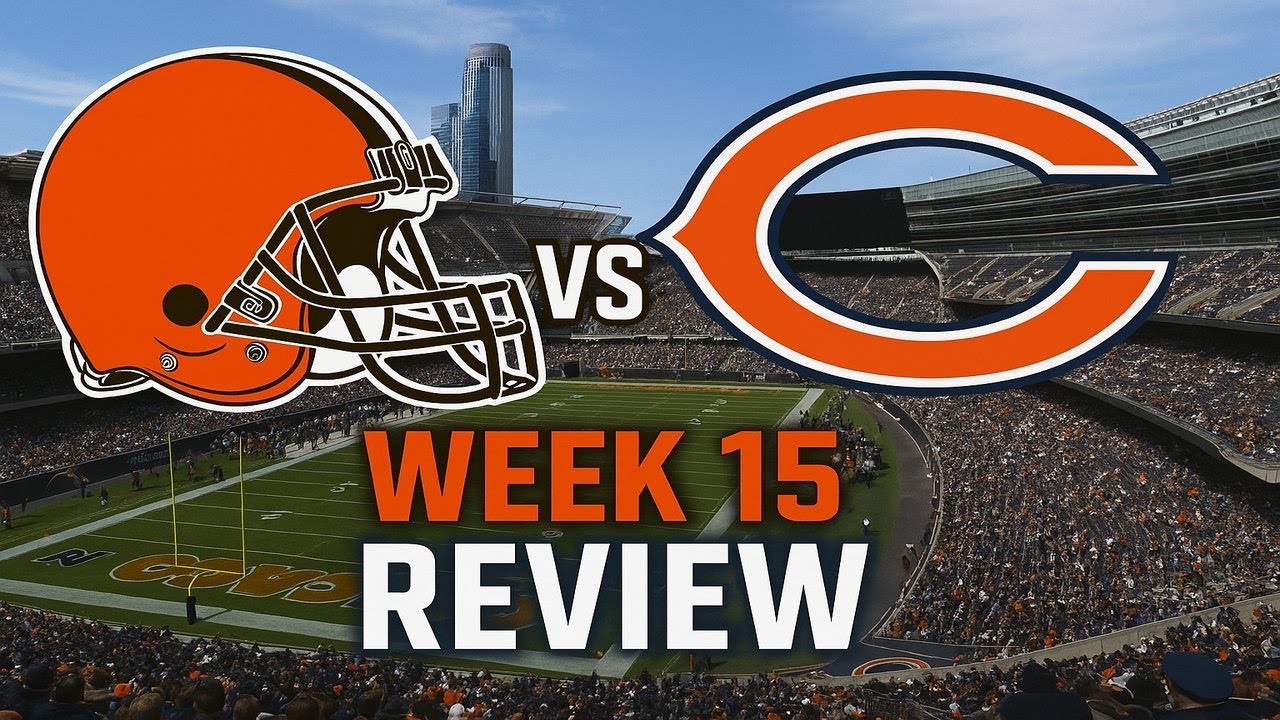 Browns vs Bears: NFL Week 15 Post Game Show!