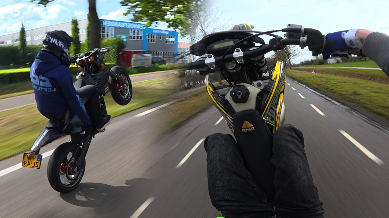 125 HUSABERG RIDE IN THE NETHERLANDS
