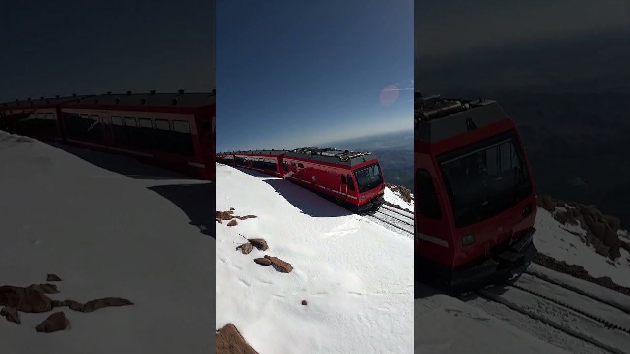 The Pikes Peak Cog Railway - A Bird's Eye View