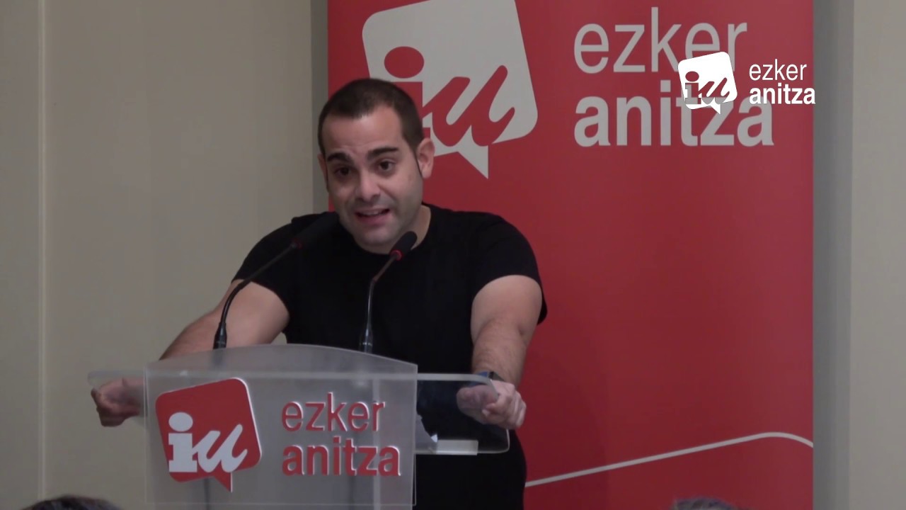 EZKER ANITZA-IU presenta a sus cabezas de lista en Bizkaia.