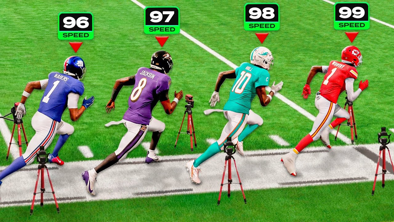 I Built the FASTEST Team in NFL!