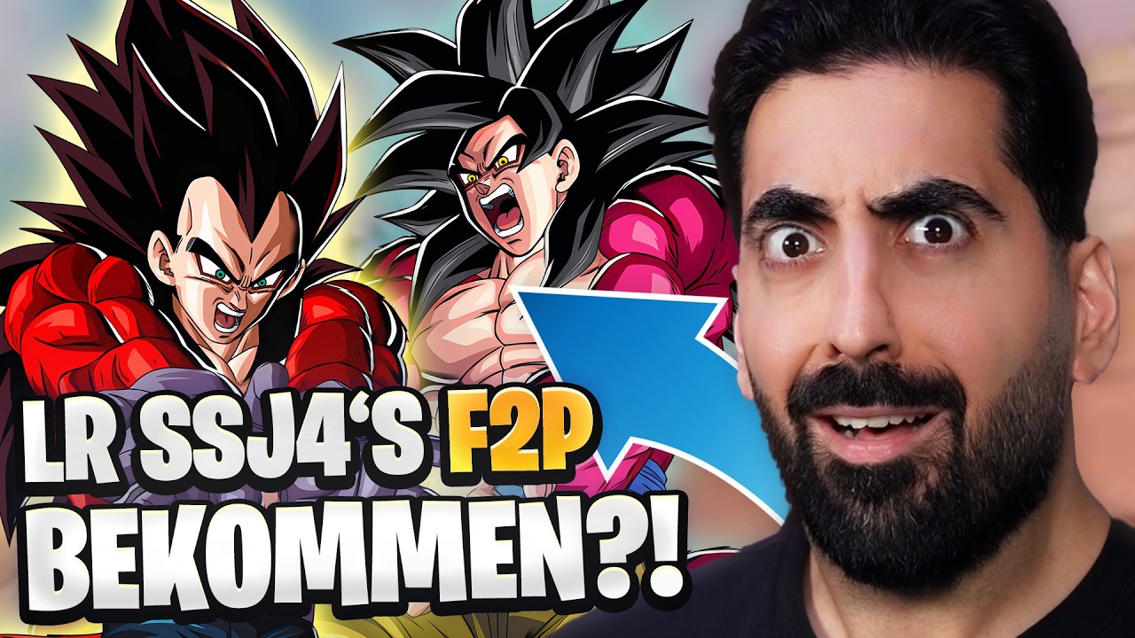 F2P BEKOMMEN?! LR SSJ4 Goku & Vegeta im Härtetest! (Dokkan Battle)