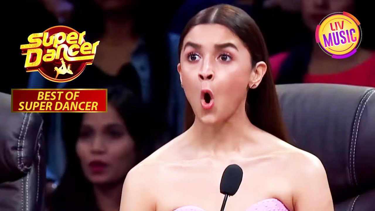 Alia को "Love You Zindagi" पर यह Act लगा Mind Blowing | Super Dancer | Best Of Super Dancer
