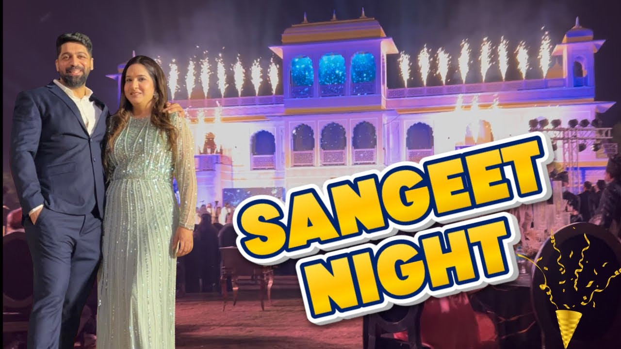 Sangeet Night Full Masti | Shaadi Ki Sabse Crazy Raat 🎉 | Jaipur Wedding Vlogs Part 3
