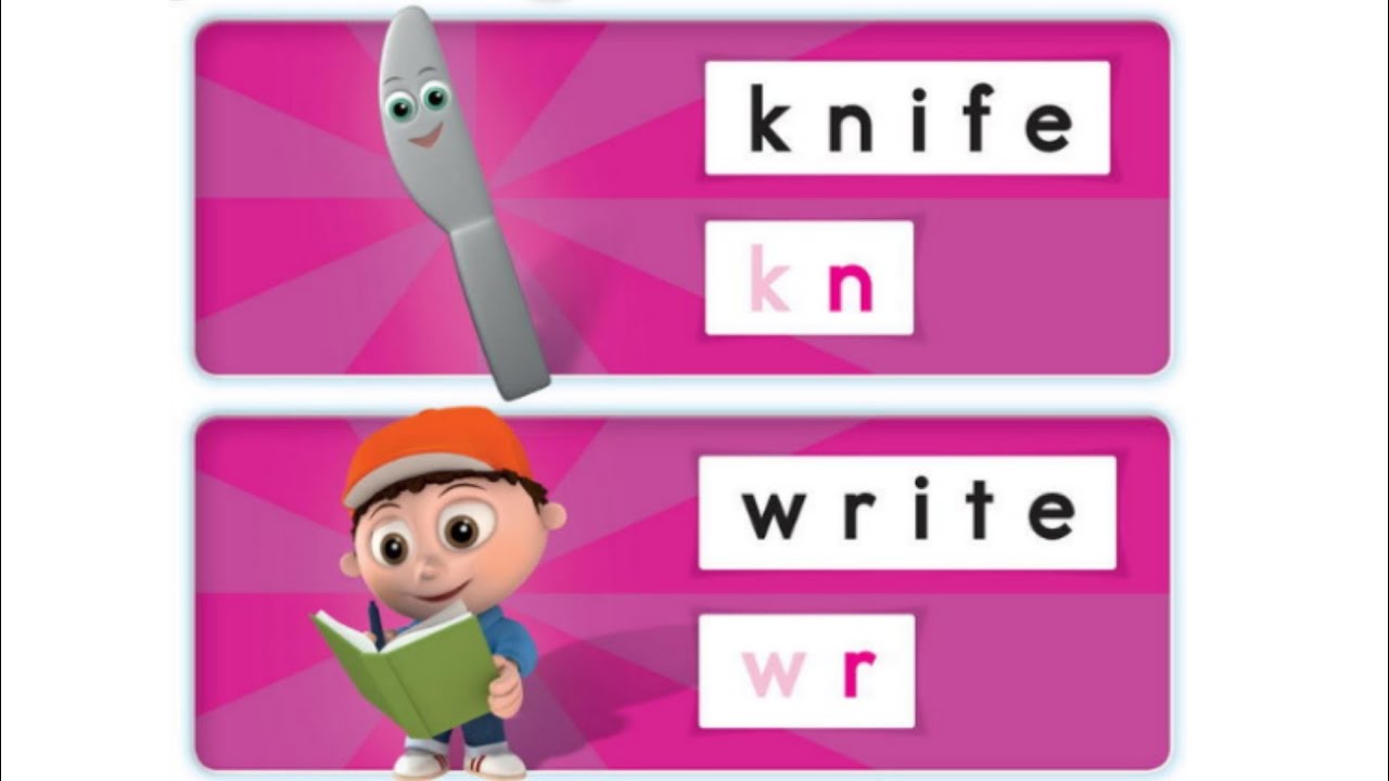 Oxford Phonics World student book level 5 - Letter Combinations -disc2- Unit7 - silent letters kn wr