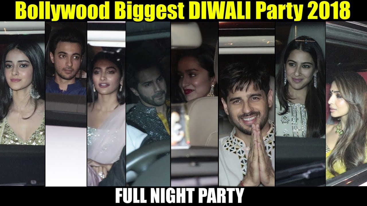 Karan Johar's GRAND Diwali Party | Bollywood Biggest Diwali Party | Full Night Party