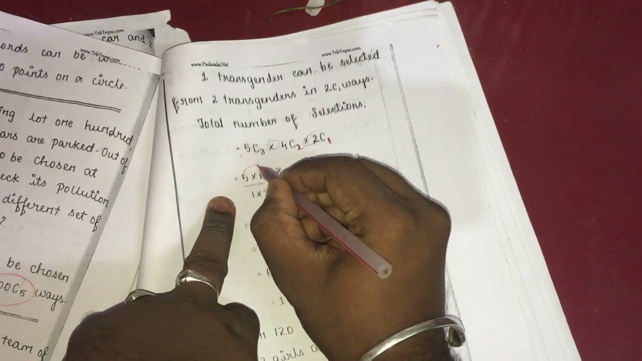 Unit 4 permutations and combinations 11th