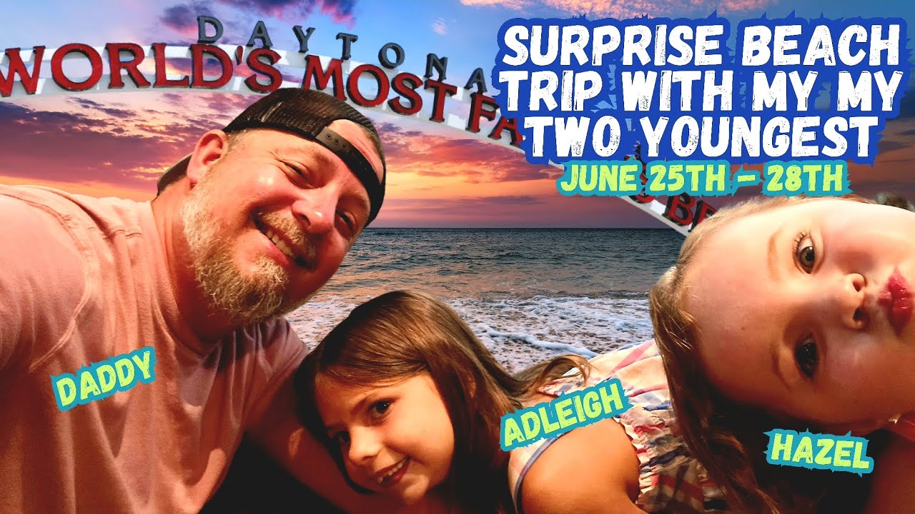 Surprise Daytona Beach Trip With My Two Youngest