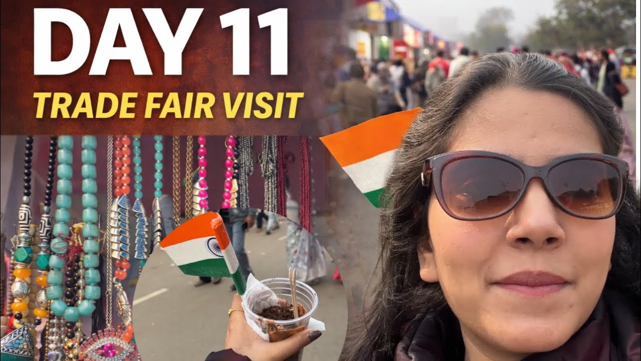 Daily Vlog Day 11 | Trade Fair Fun @YouTube @youtubecreators 