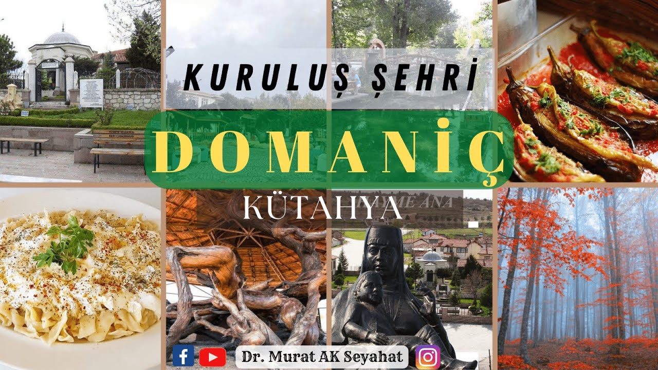 Kuruluş Şehri Kütahya Domaniç #kütahya #domaniç Domaniçte gezilecek yerler Domaniç gezi rehberi