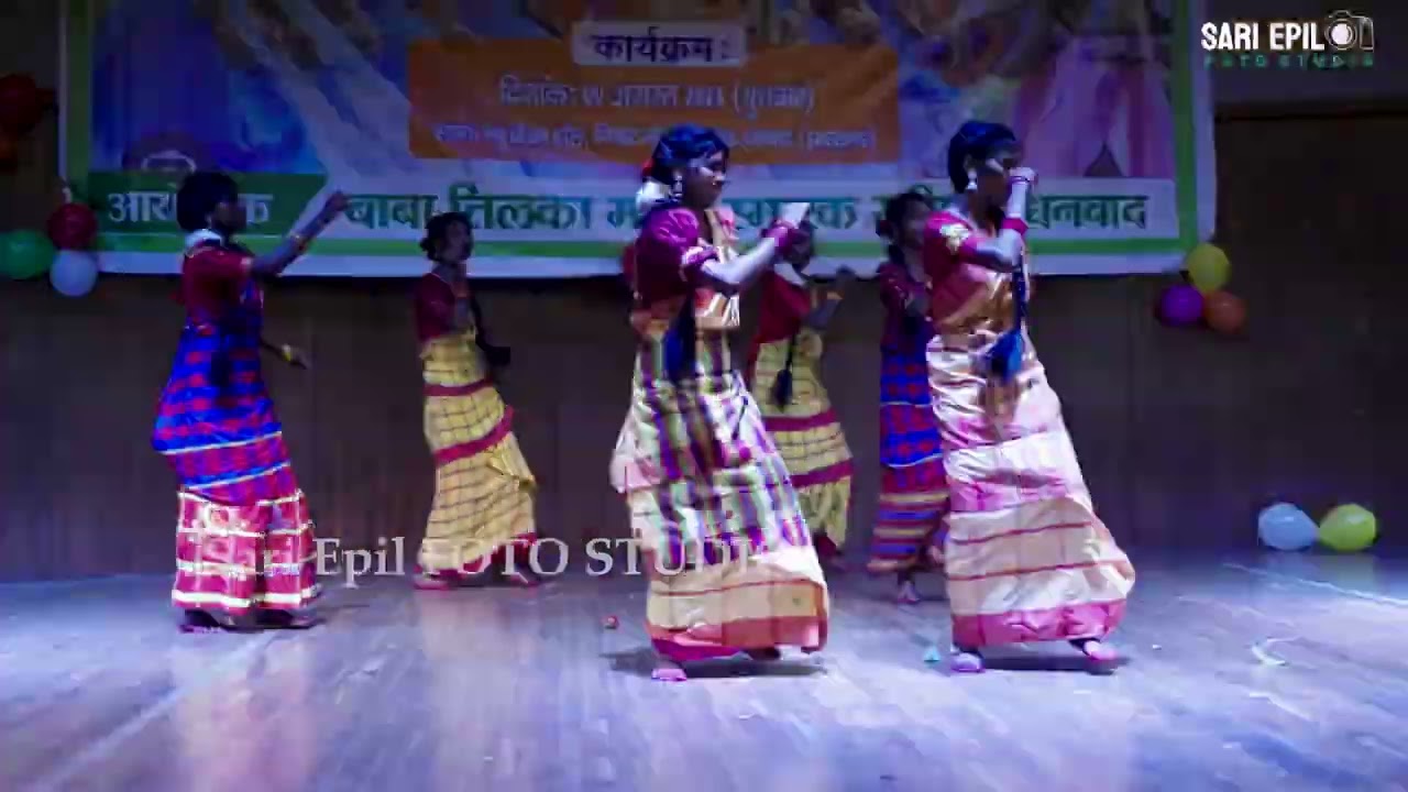 Best Stage performance santali dance video #adiwasidiwas2023 #santalivideo #dhanbad