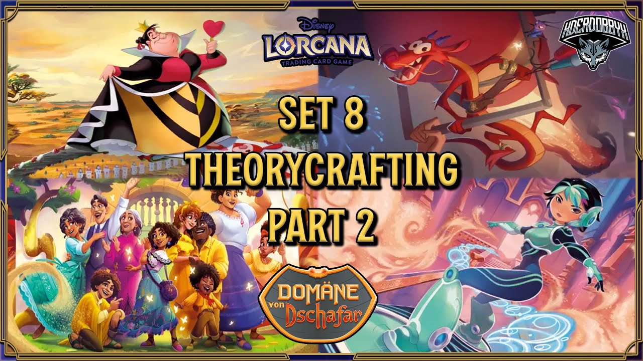 Set 8 pusht soviele Themen! Theorycrafting Part 2 | Disney Lorcana Deck Guide