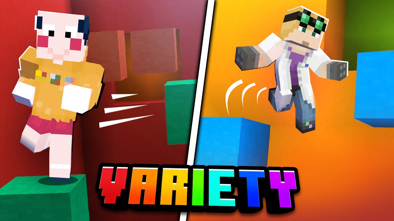 Мы приглашаем профессионалов Minecraft для завершения паркура