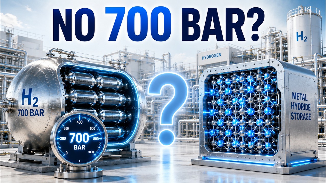 What If Hydrogen Didn't Need 700 Bar?