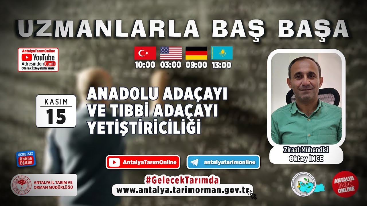 Uzmanlarla Baş Başa 115. Bölüm - Anadolu Adaçayı ve Tıbbi Adaçayı Yetiştiriciliği