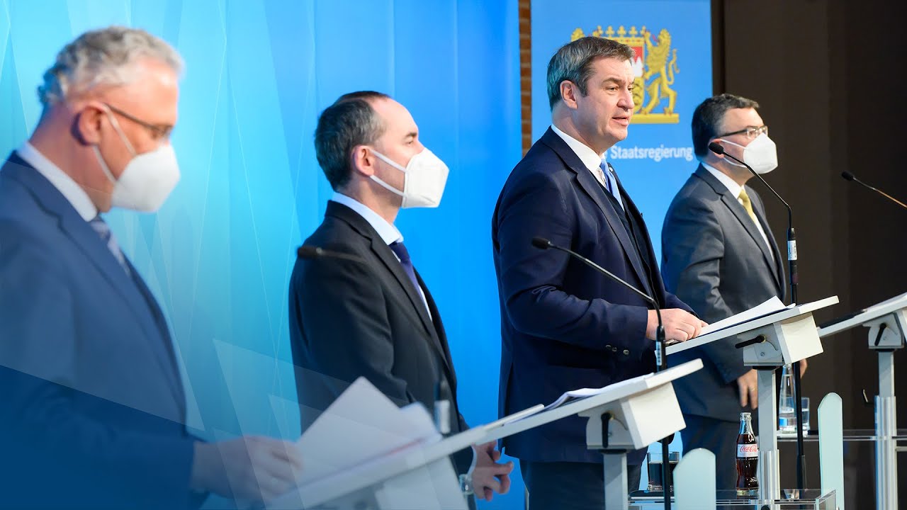 Pressekonferenz zu den Folgen des Ukraine-Konflikts (02.03.2022) - Bayern