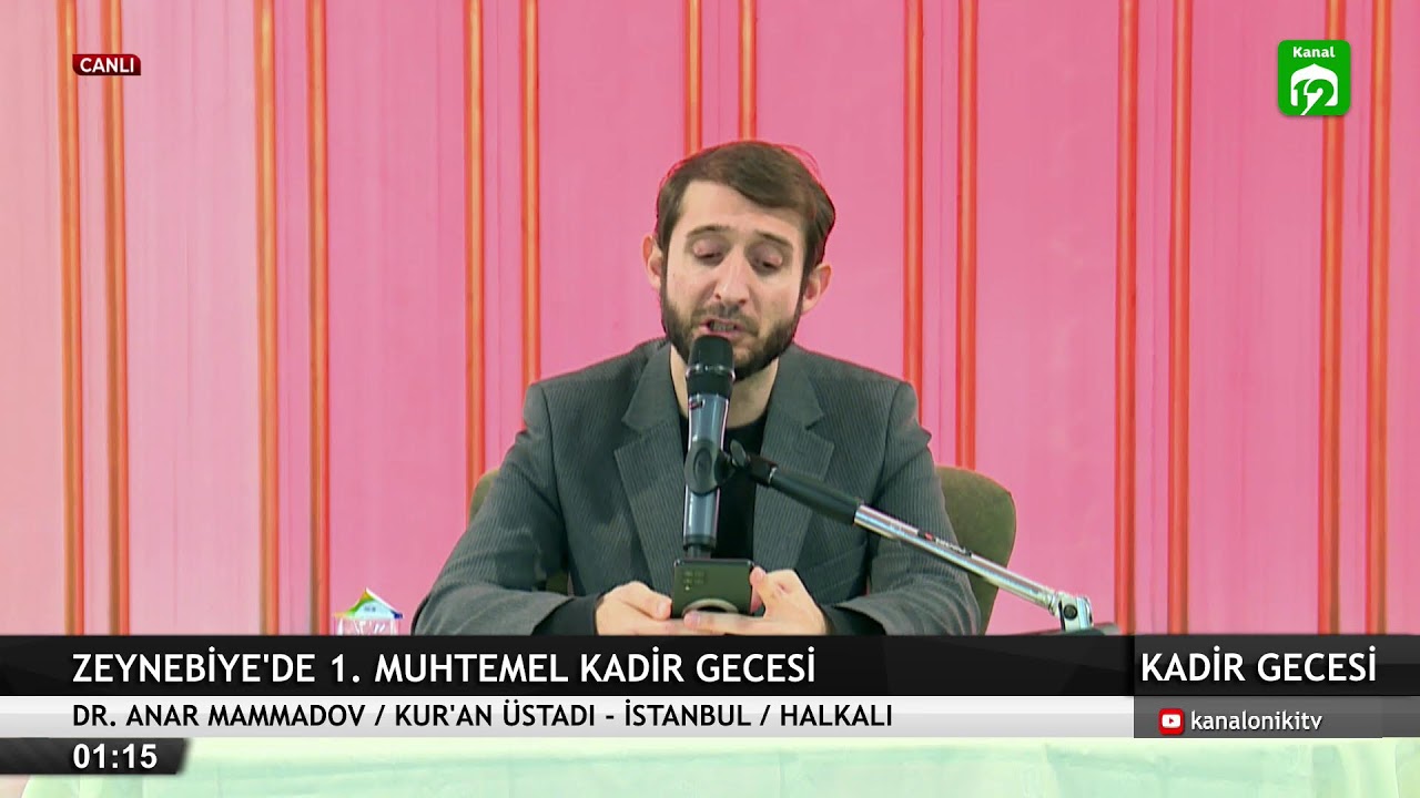 🔴KANAL 12 CANLI YAYIN / KADİR GECESİ