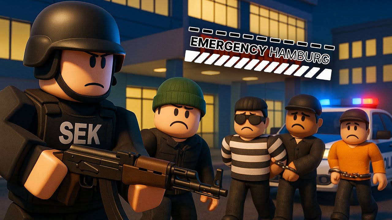 Policë SEK në Aksion! Kapëm Të Gjithë Hajnat në Emergency Hamburg 🔥🚓