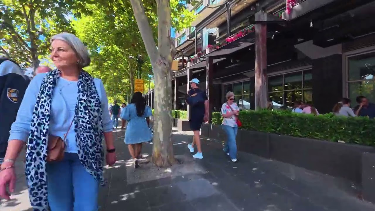Australian Open Week in Melbourne | Southbank to CBD Walking Tour 2026 🎾