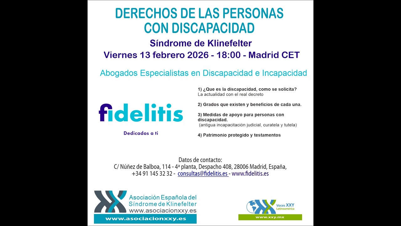 Derechos de las Personas con Discapacidad -  Fidelitis.es