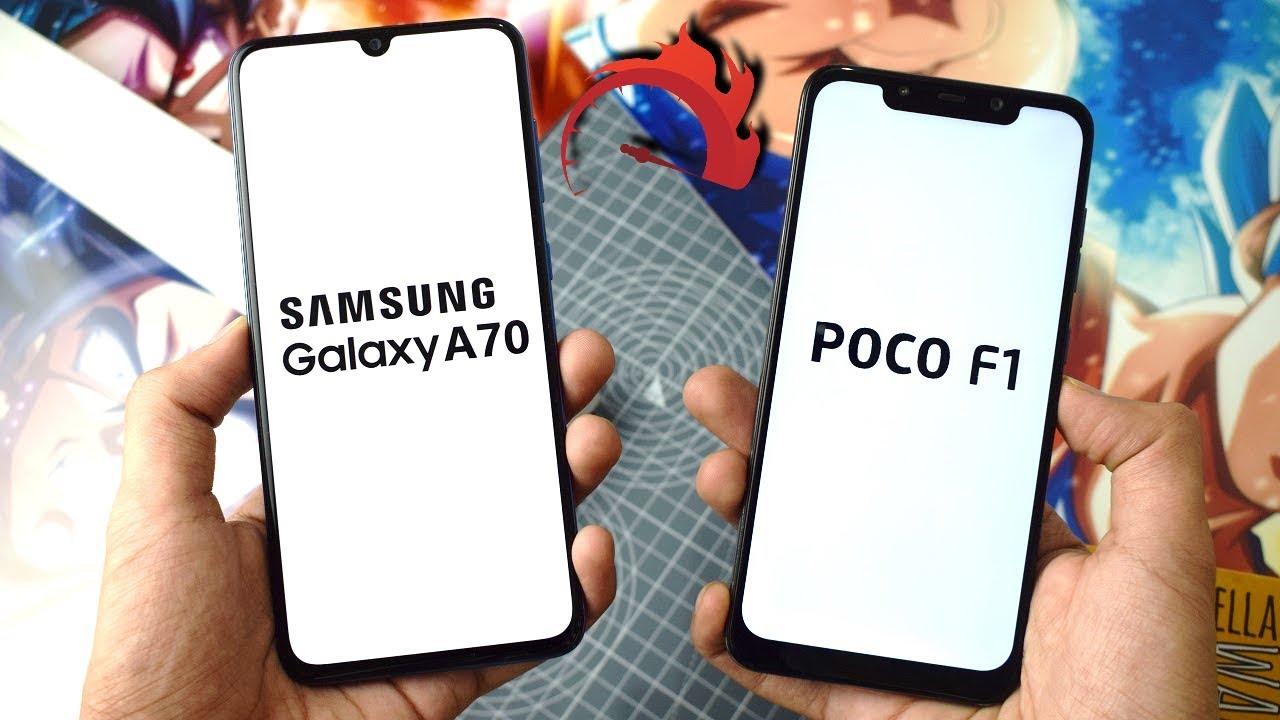 Samsung Galaxy A70 vs Xiaomi POCO F1: Speed Test!!!