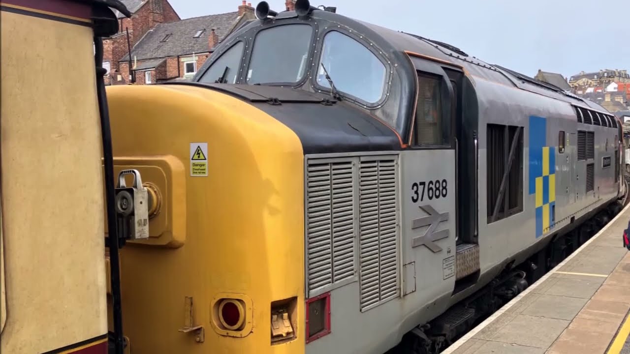 A misty trip from Pickering to Whitby on the North Yorkshire Moors Railway in 2025