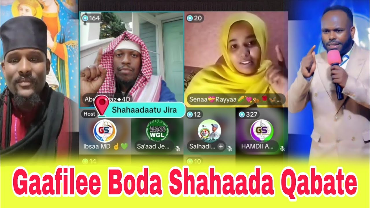 gaafilee boda shahaadaa qabate ustaz abu'muaz 