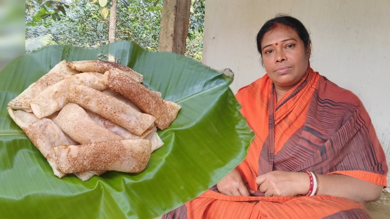 সোজাসাপটা কনকনে ঠান্ডায় বাড়ির সবার জন্য পাটিসাপটা বানিয়ে ফেললাম