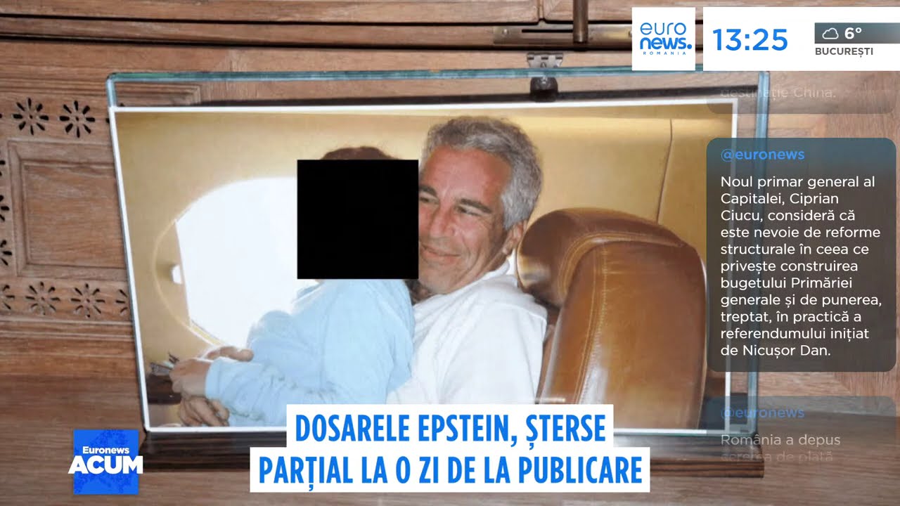 Fișiere dispărute din dosarele Epstein: Fotografia cu Donald Trump a fost ștearsă