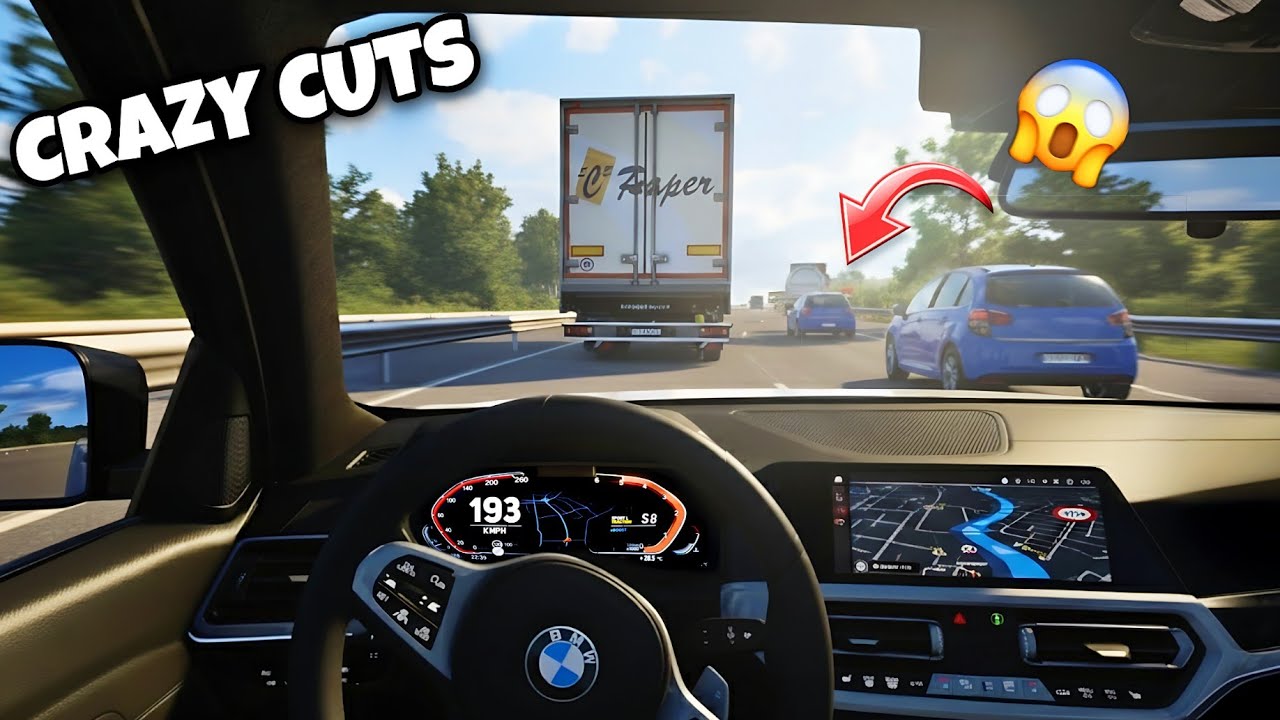 How Did I Not Crash Here?! 😱 BMW 3 Series G20 Close Calls | ETS 2